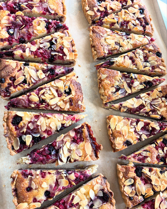 Mixed Berry Bakewell Tart (Whole)