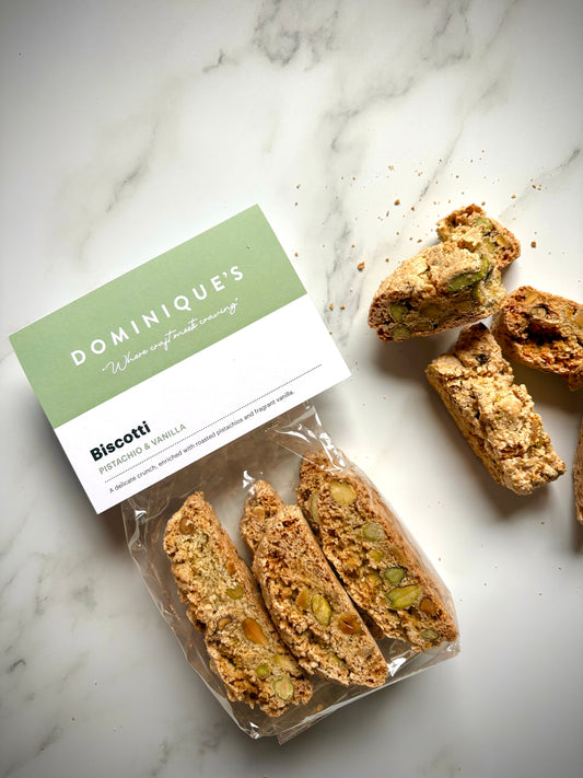 Pistachio & Vanilla Biscotti