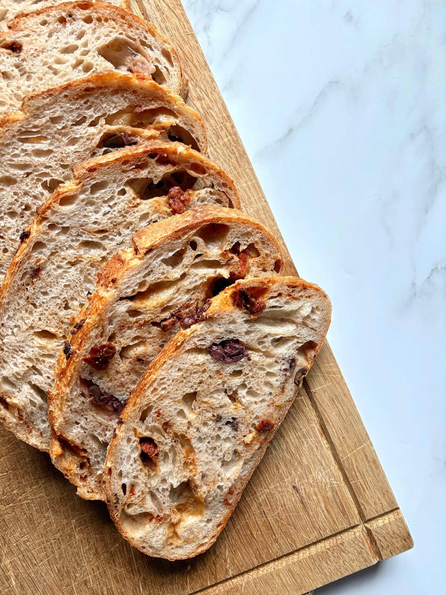 Olive & Sun-Dried Tomato Sourdough