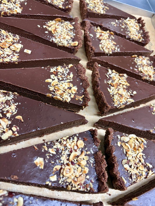 Chocolate & Hazelnut Tart (Whole)