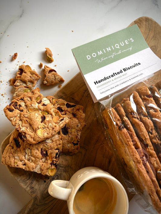 Cranberry & Mixed Nut Biscuits