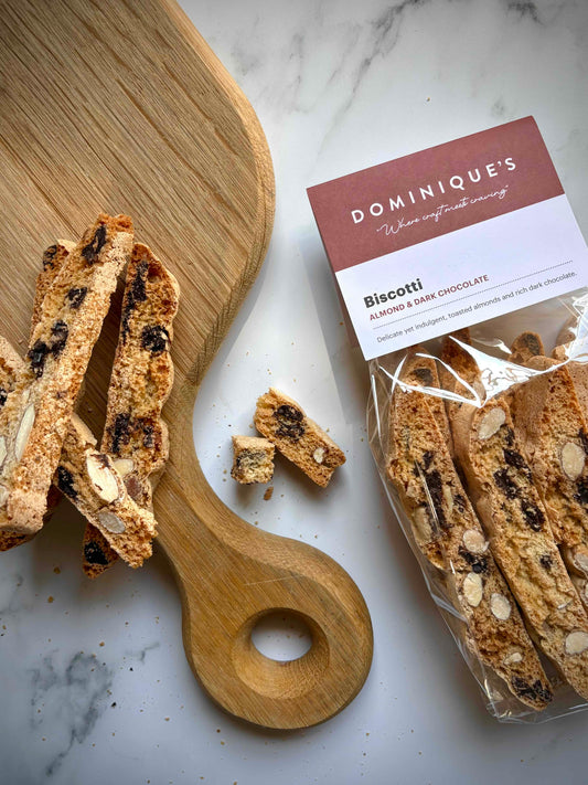 Almond & Dark Chocolate Biscotti